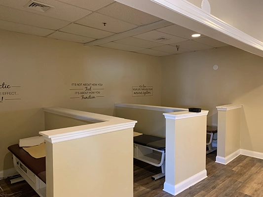 Chiropractic Hillsborough Township NJ Adjustment Room