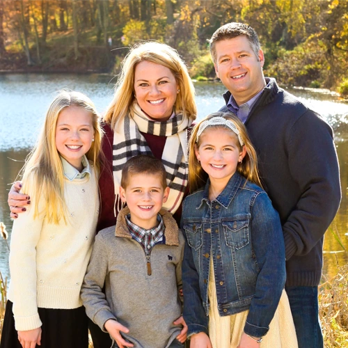 Chiropractor Hillsborough Township NJ Steven Loniewski With Family